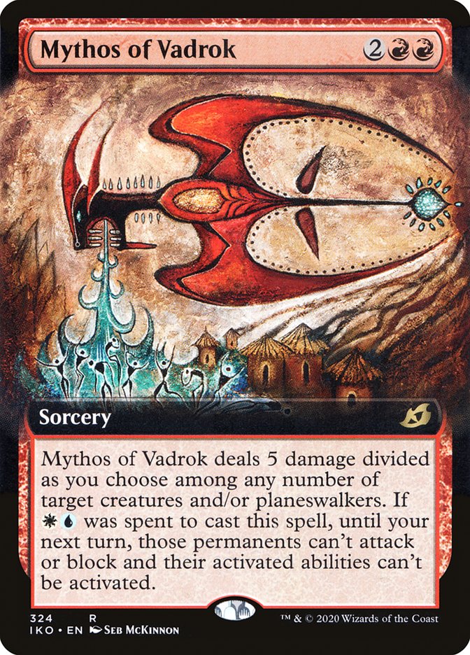Mythos of Vadrok (Extended Art) [Ikoria: Lair of Behemoths] | Good Games Adelaide SA