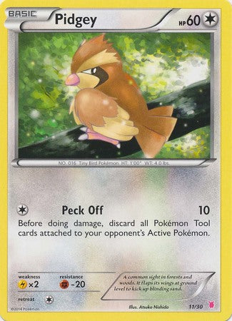 Pidgey (11/30) [XY: Trainer Kit 1 - Wigglytuff] | Good Games Adelaide SA