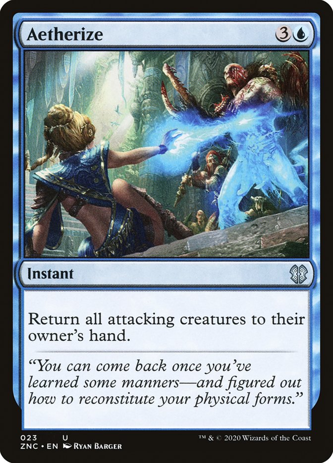 Aetherize [Zendikar Rising Commander] | Good Games Adelaide SA