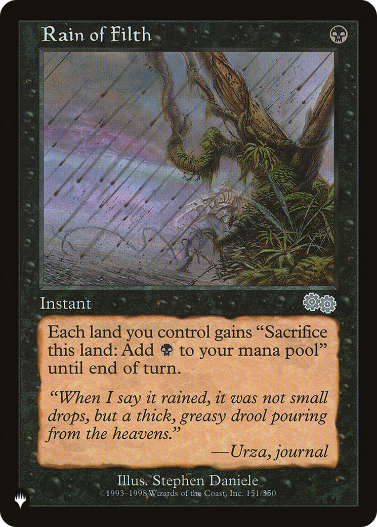 Rain of Filth [The List Reprints] | Good Games Adelaide SA