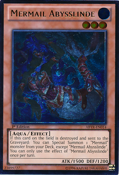 Mermail Abysslinde (UTR) [ABYR-EN014] Ultimate Rare | Good Games Adelaide SA