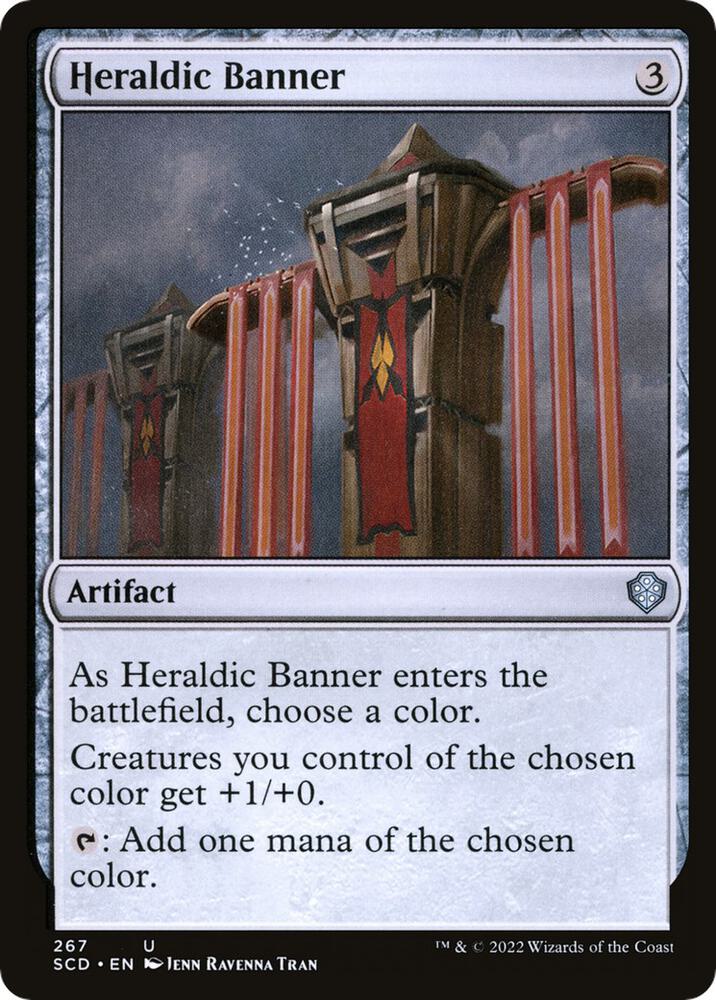 Heraldic Banner 267 (Starter Commander Decks)  | Good Games Adelaide SA