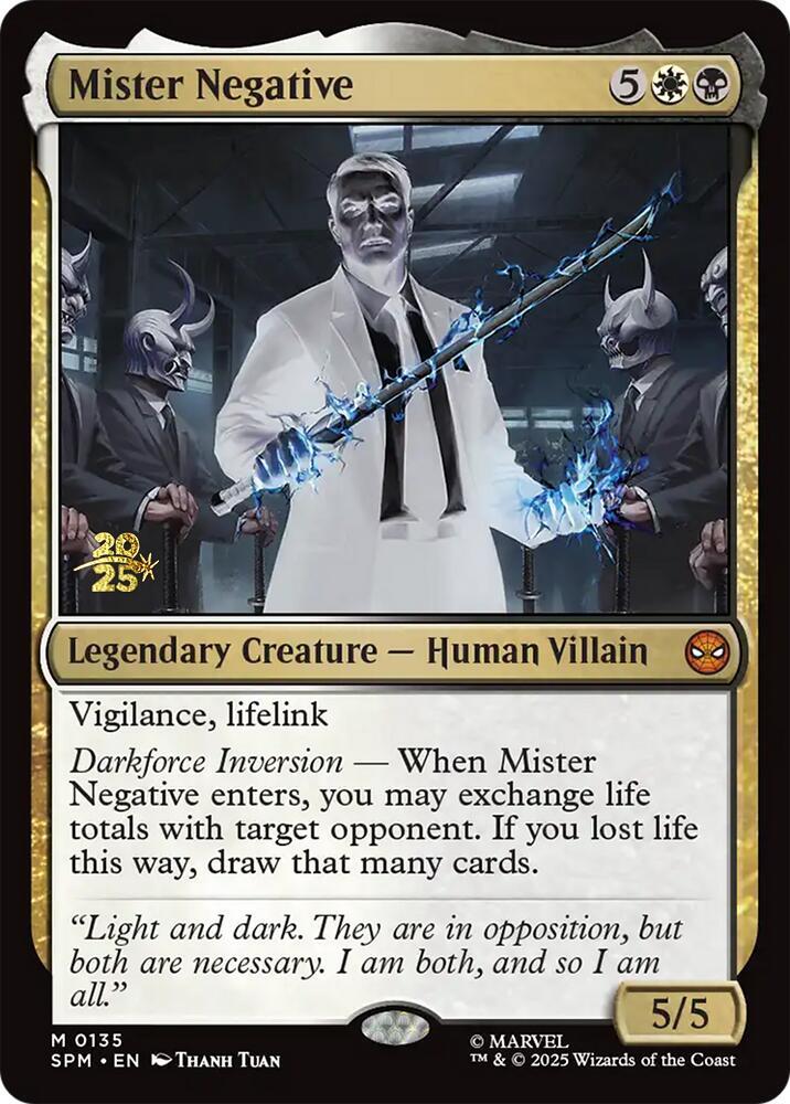 Mister Negative 135 (Prerelease Cards)  - Foil | Good Games Adelaide SA