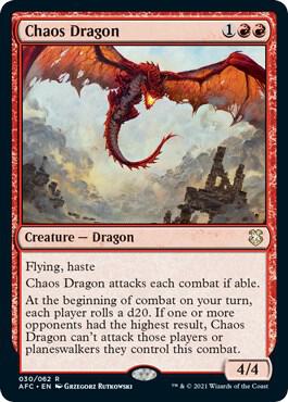 Chaos Dragon 30 (Commander: Adventures in the Forgotten Realms)  | Good Games Adelaide SA