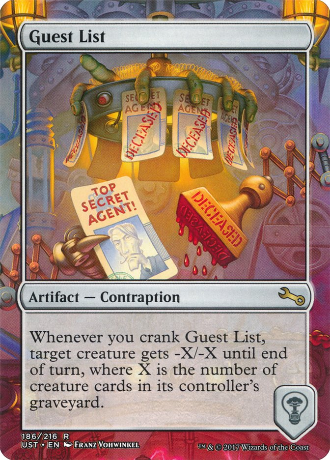 Guest List 186 (Unstable)  - Foil | Good Games Adelaide SA