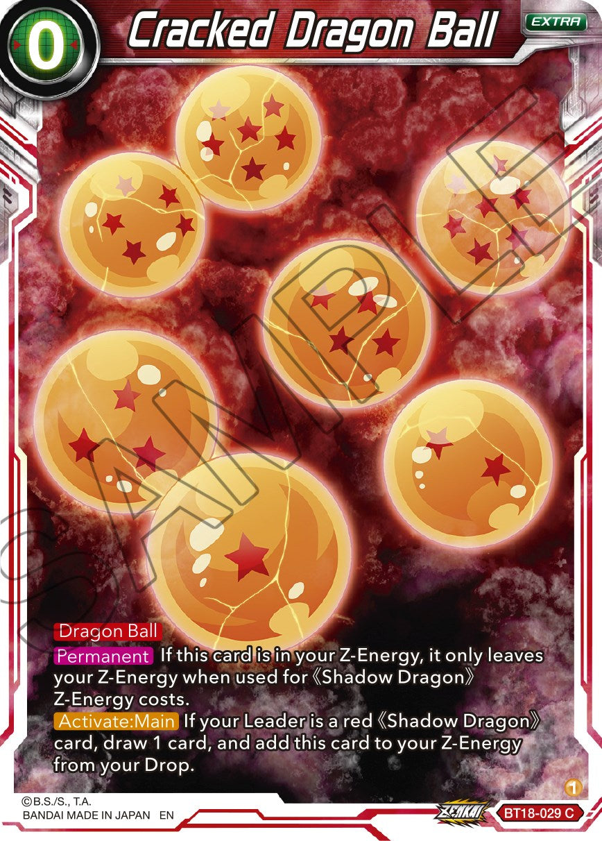 Cracked Dragon Ball (BT18-029) [Dawn of the Z-Legends] | Good Games Adelaide SA