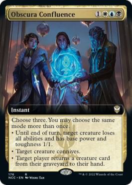 Obscura Confluence Extended Art 176 (Commander: Streets of New Capenna)  | Good Games Adelaide SA