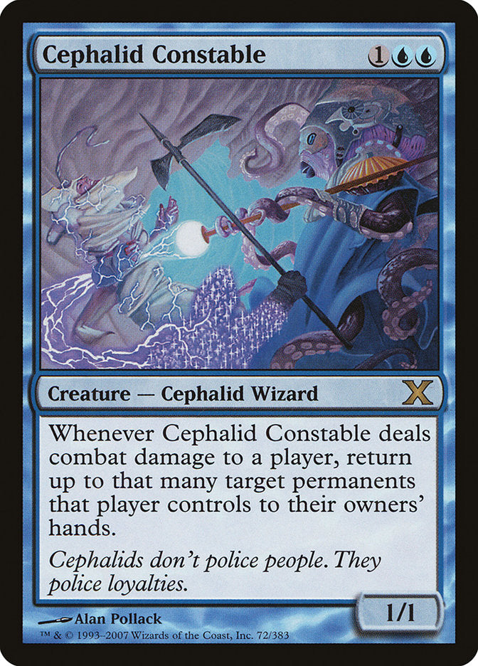 Cephalid Constable 72 (10th Edition)  - Foil | Good Games Adelaide SA
