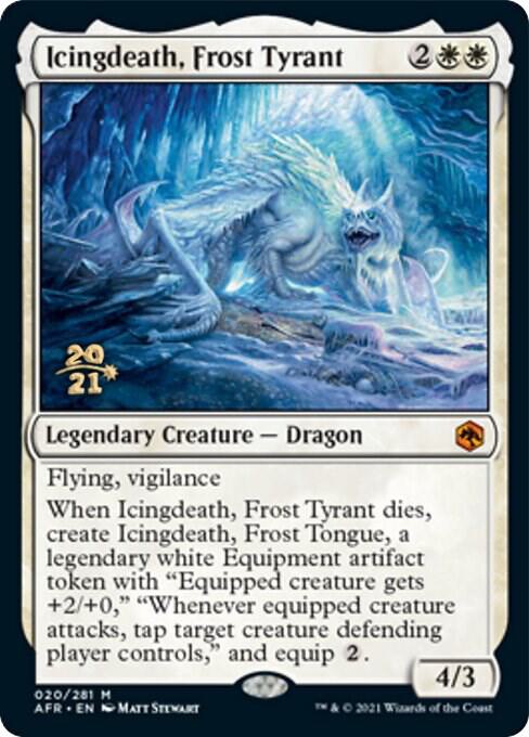 Icingdeath Frost Tyrant 20 (Prerelease Cards)  - Foil | Good Games Adelaide SA