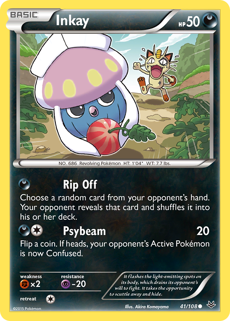 Inkay (41/108) [XY: Roaring Skies] | Good Games Adelaide SA
