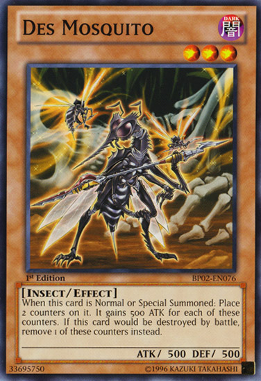 Des Mosquito [BP02-EN076] Mosaic Rare | Good Games Adelaide SA