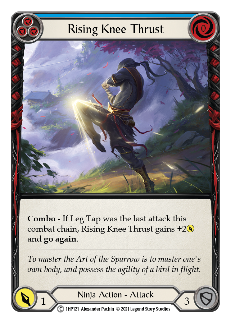 Rising Knee Thrust (Blue) [1HP121] | Good Games Adelaide SA