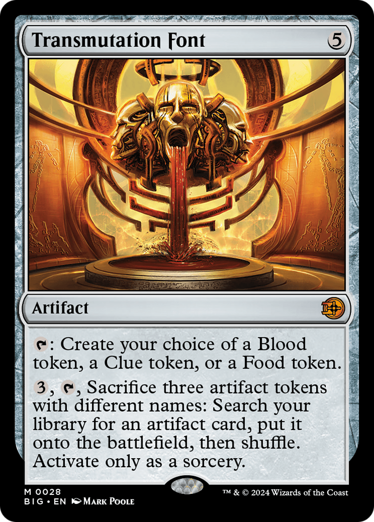 Transmutation Font [Outlaws of Thunder Junction: The Big Score] | Good Games Adelaide SA