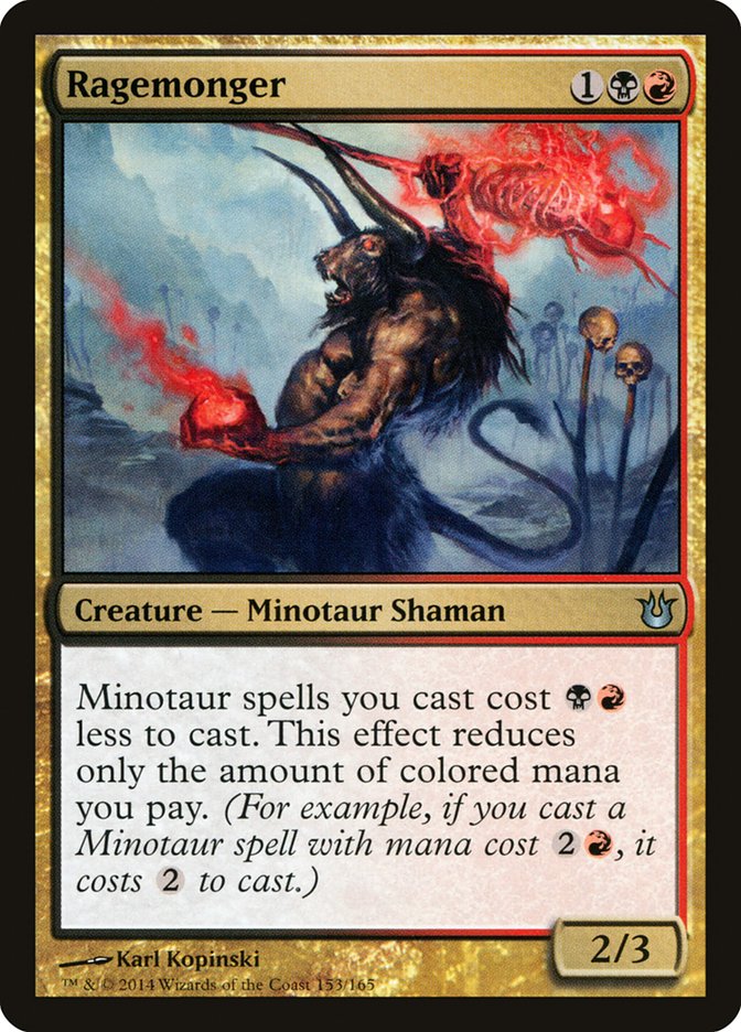 Ragemonger 153 (Born of the Gods)  - Foil | Good Games Adelaide SA
