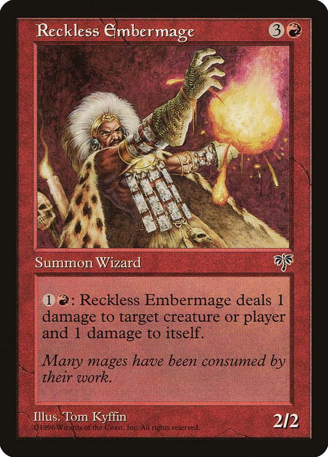 Reckless Embermage  (Mirage)  | Good Games Adelaide SA
