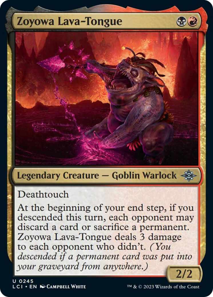 Zoyowa, Lava-Tongue [The Lost Caverns of Ixalan] | Good Games Adelaide SA