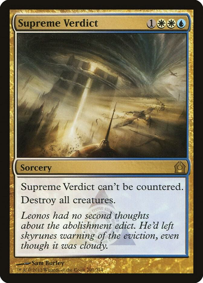 Supreme Verdict 201 (Return to Ravnica)  | Good Games Adelaide SA