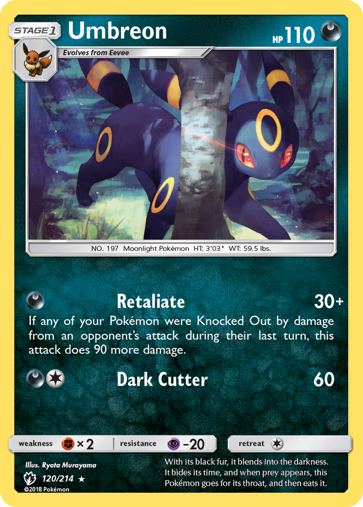 Umbreon (120/214) [Sun & Moon: Lost Thunder] | Good Games Adelaide SA