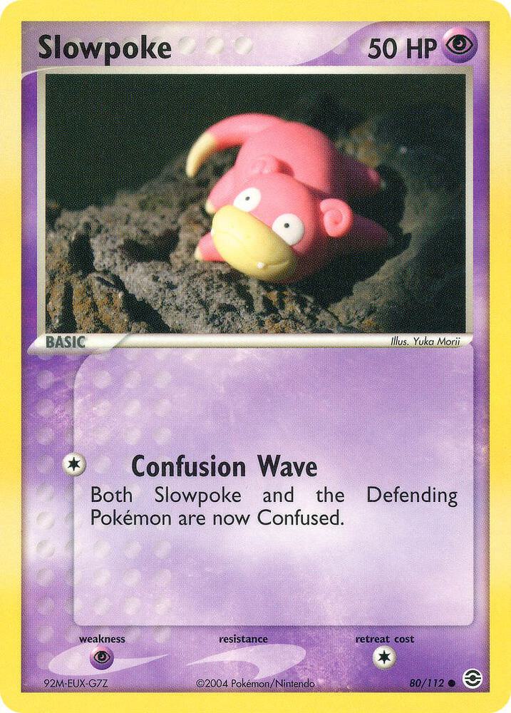 Slowpoke 80/112 (FireRed & LeafGreen)  - Reverse Holofoil | Good Games Adelaide SA