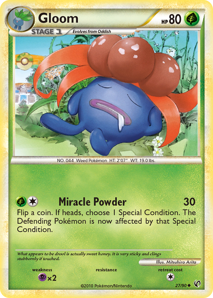 Gloom (27/90) [HeartGold & SoulSilver: Undaunted] | Good Games Adelaide SA