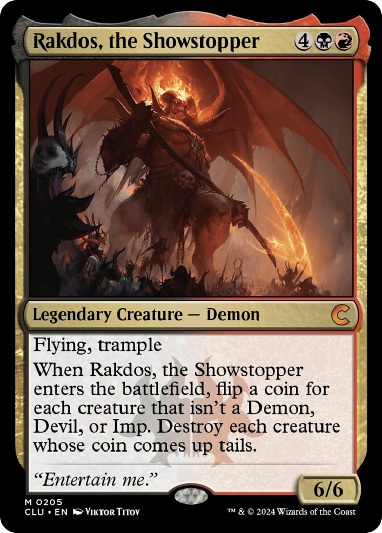 Rakdos, the Showstopper [Ravnica: Clue Edition] | Good Games Adelaide SA