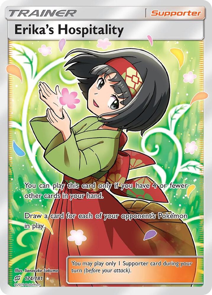 Erikas Hospitality Full Art 174/181 (SM - Team Up)  - Holofoil | Good Games Adelaide SA