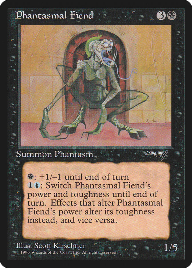 Phantasmal Fiend (Standing) [Alliances] | Good Games Adelaide SA