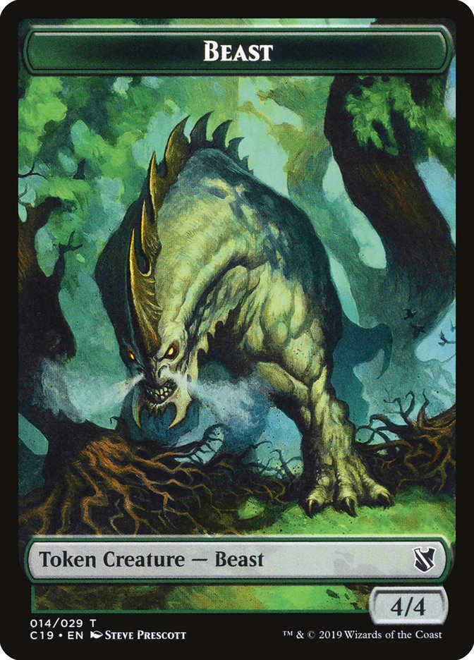 Beast (014/029) [Commander 2019 Tokens] | Good Games Adelaide SA