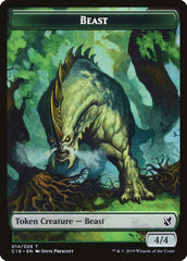 Beast (014/029) [Commander 2019 Tokens] | Good Games Adelaide SA