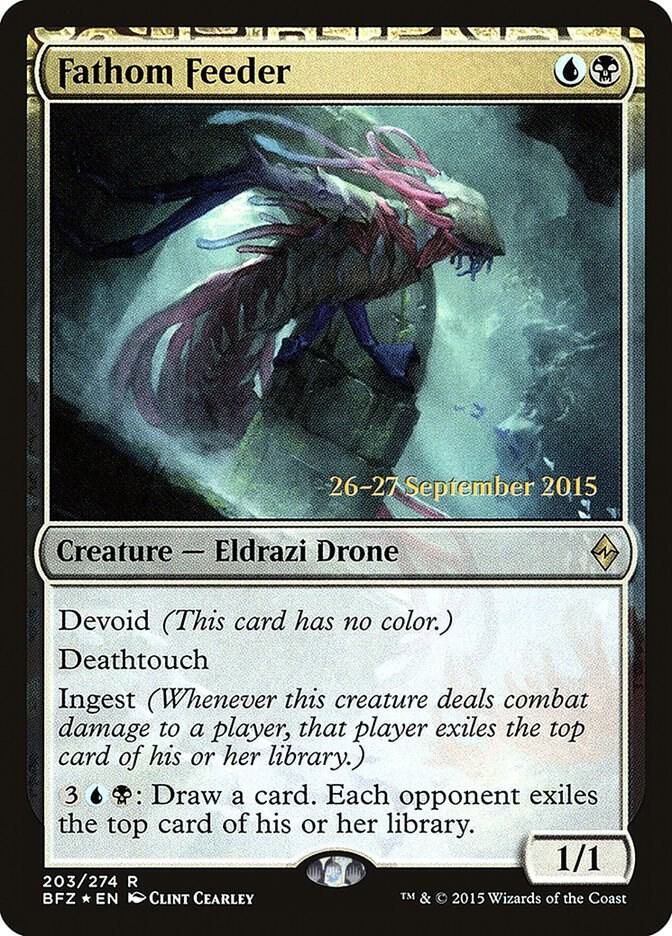 Fathom Feeder 203 (Prerelease Cards)  - Foil | Good Games Adelaide SA