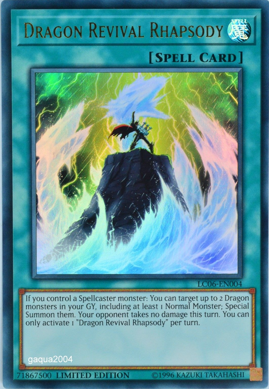 Dragon Revival Rhapsody - LC06-EN004 [LC06-EN004] Ultra Rare | Good Games Adelaide SA
