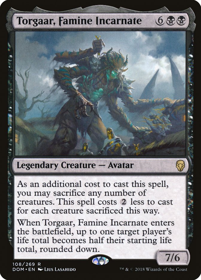 Torgaar, Famine Incarnate [Dominaria] | Good Games Adelaide SA