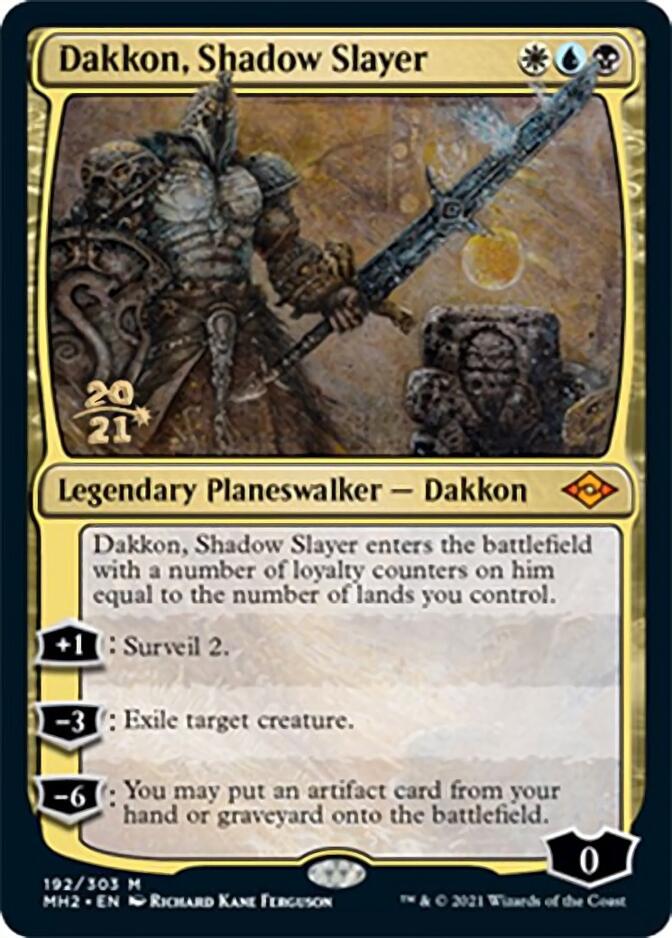 Dakkon, Shadow Slayer [Modern Horizons 2 Prerelease Promos] | Good Games Adelaide SA