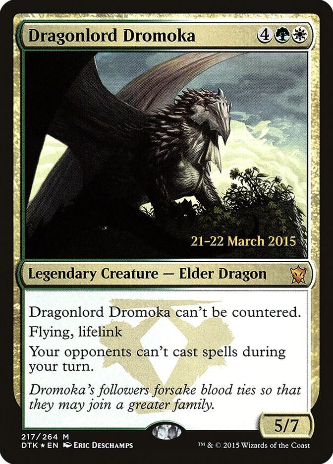 Dragonlord Dromoka 217 (Prerelease Cards)  - Foil | Good Games Adelaide SA