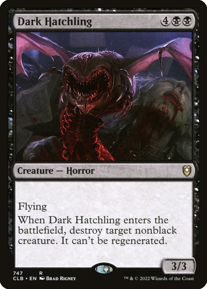 Dark Hatchling 747 (Commander Legends: Battle for Baldur's Gate)  | Good Games Adelaide SA