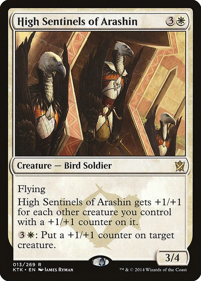 High Sentinels of Arashin 13 (Khans of Tarkir)  - Foil | Good Games Adelaide SA