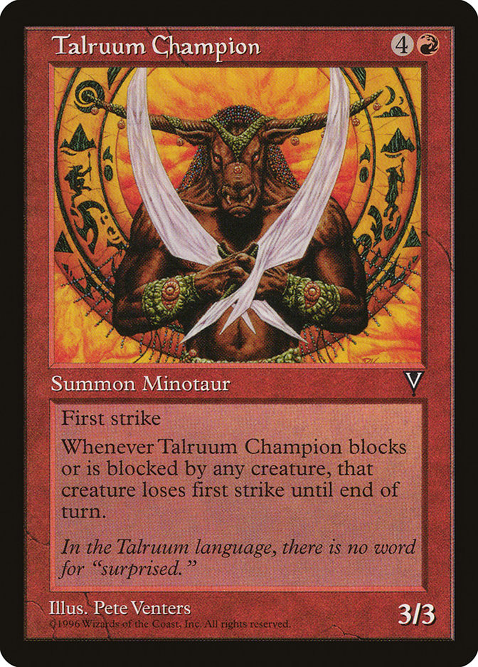Talruum Champion  (Visions)  | Good Games Adelaide SA