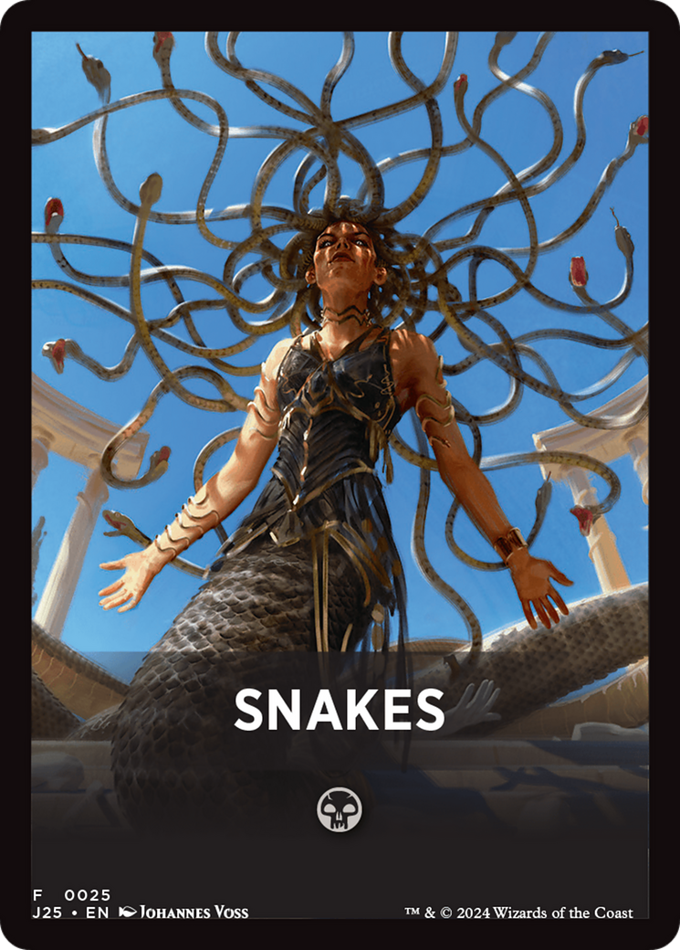 Snakes Theme Card [Foundations Jumpstart Front Cards] | Good Games Adelaide SA