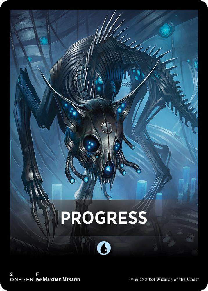 Progress Theme Card 2 (Phyrexia: All Will Be One)  | Good Games Adelaide SA