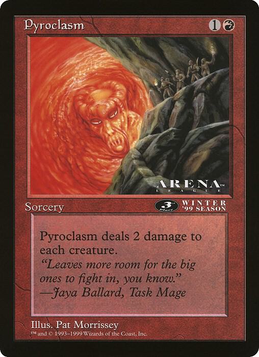 Pyroclasm 3rd Place Arena League  (Oversize Cards)  | Good Games Adelaide SA