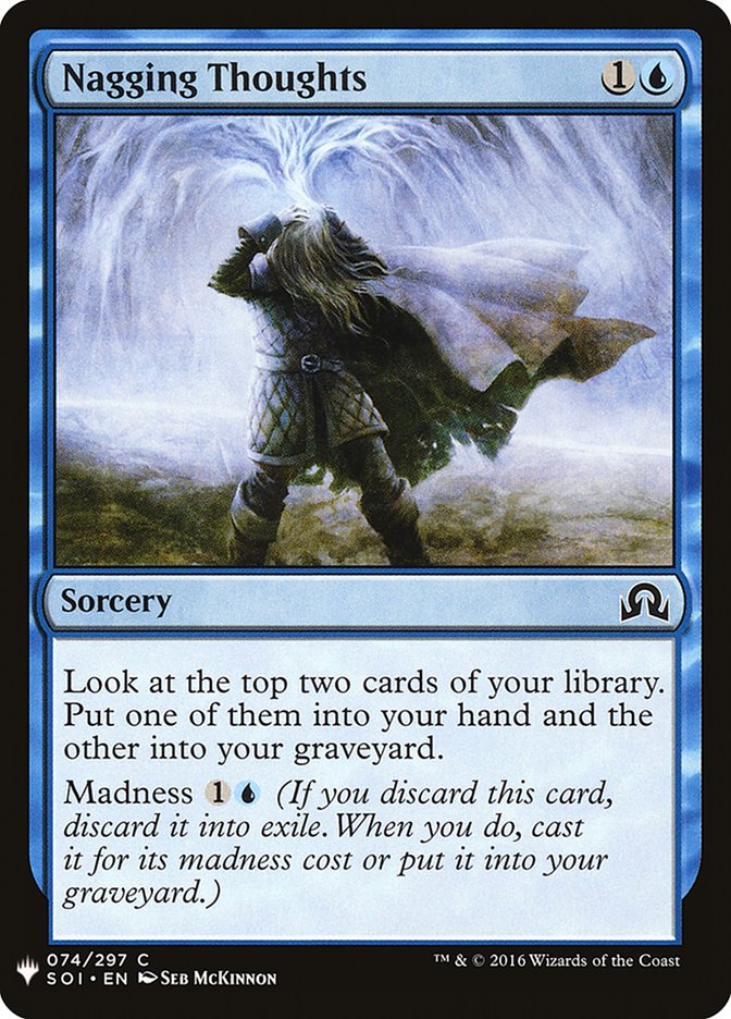 Nagging Thoughts [Mystery Booster] | Good Games Adelaide SA