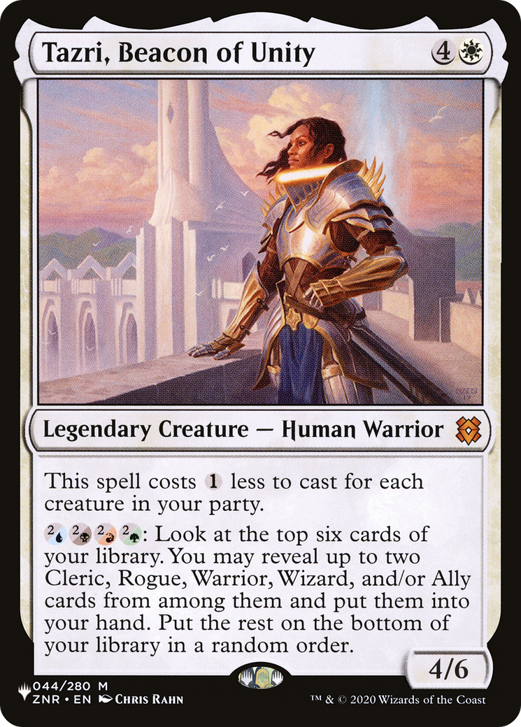 Tazri, Beacon of Unity (ZNR) [The List] | Good Games Adelaide SA