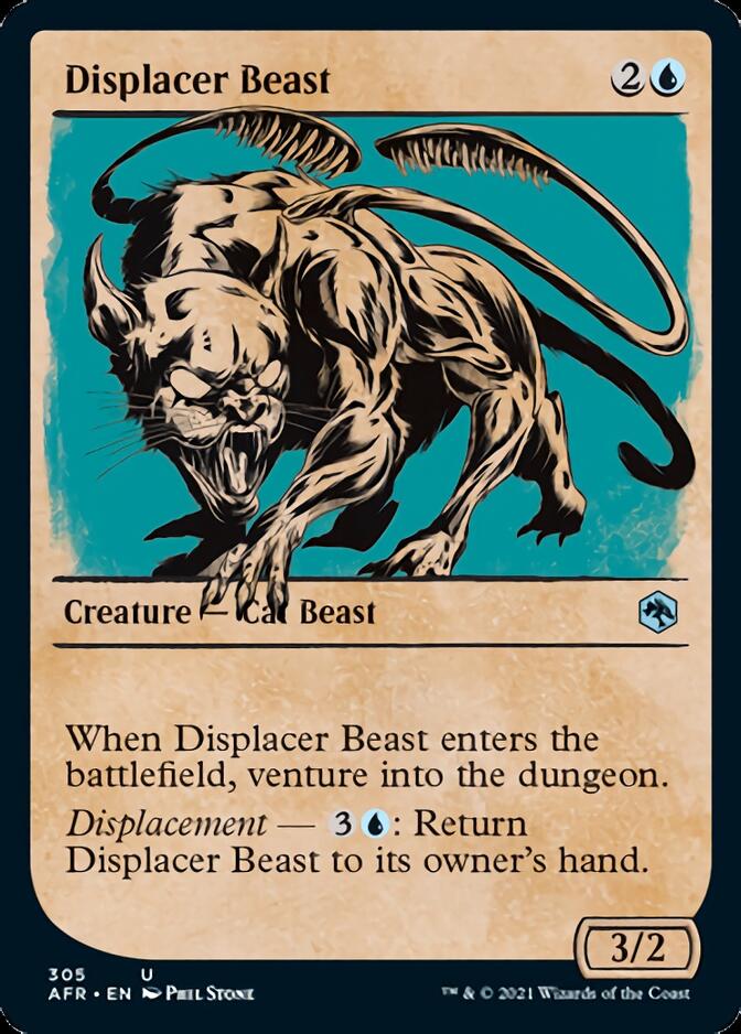 Displacer Beast (Showcase) [Dungeons & Dragons: Adventures in the Forgotten Realms] | Good Games Adelaide SA