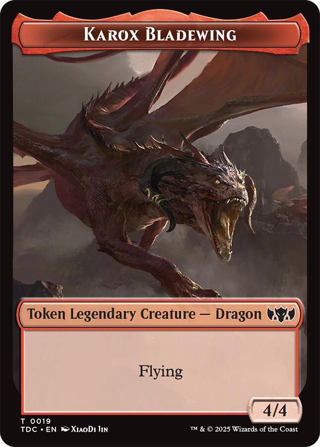 Karox Bladewing // Copy 19 // 1 (Commander: Tarkir: Dragonstorm)  | Good Games Adelaide SA