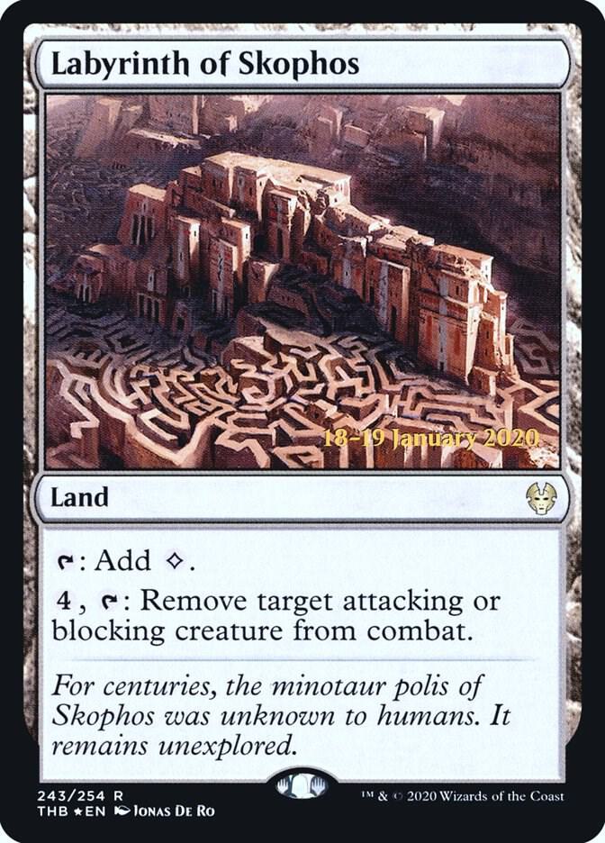 Labyrinth of Skophos 243 (Prerelease Cards)  - Foil | Good Games Adelaide SA