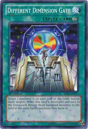 Different Dimension Gate [BP01-EN077] Starfoil Rare | Good Games Adelaide SA