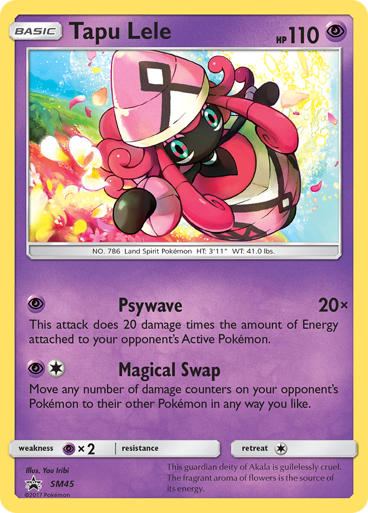 Tapu Lele (SM45) [Sun & Moon: Black Star Promos] | Good Games Adelaide SA