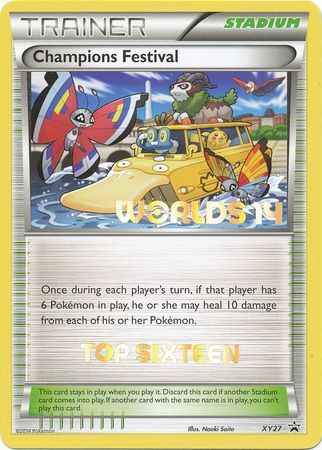 Champions Festival (XY27) (2014 Top Sixteen) [XY: Black Star Promos] | Good Games Adelaide SA
