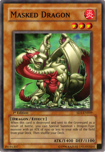 Masked Dragon [SD1-EN009] Common | Good Games Adelaide SA