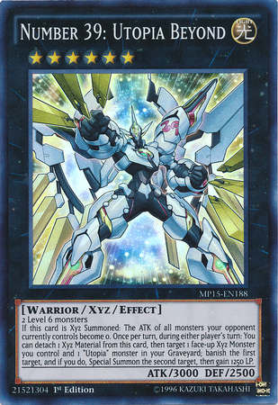 Number 39: Utopia Beyond [MP15-EN188] Super Rare | Good Games Adelaide SA